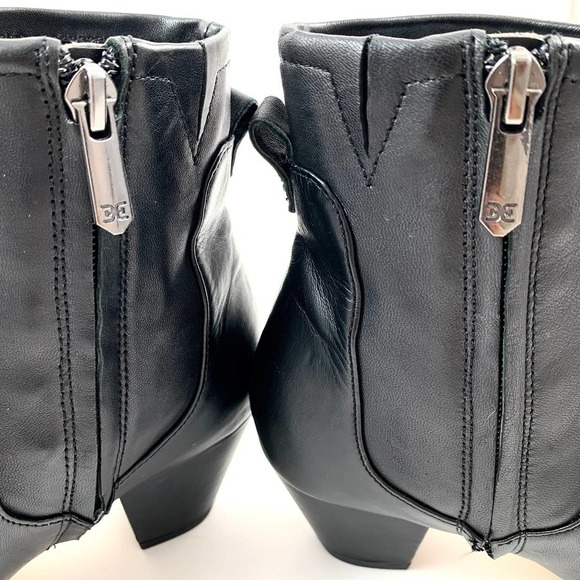 SAM EDELMAN goat leather pointed toe ankle boots - Picture 10 of 13